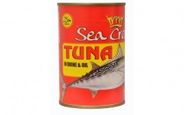 Sea Crown Tuna In Brine & Oil   Tin  425 grams